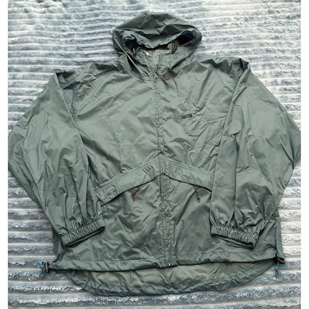 Red Ledge TH4 Waterproof Breathable Hooded Jacket XL Teal Light Windbreaker